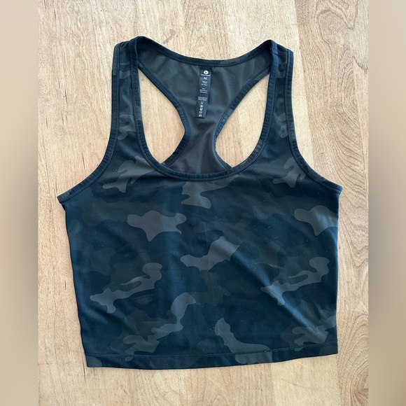 Camo Crop Top M - Picture 1 of 3